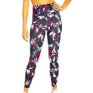 NWTBalance Collection Magenta Lust Abstract Floral Contender Compression Legging